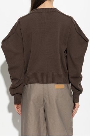 Issey Miyake Cárdigan con cuello alto