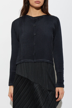 Issey Miyake Pleated cardigan