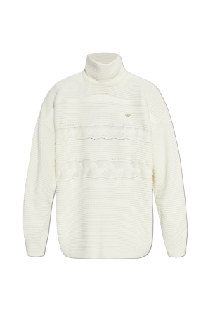 Turtleneck with logo