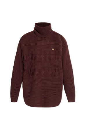 Turtleneck with logo