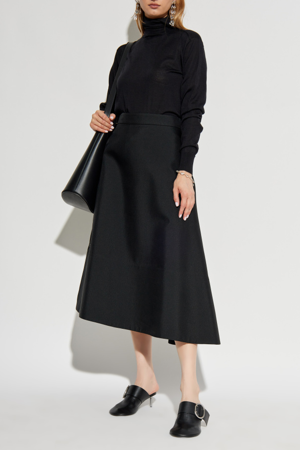 JIL SANDER Turtleneck with wool finish