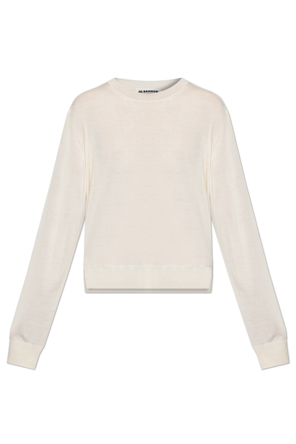 JIL SANDER Sweater with side slits