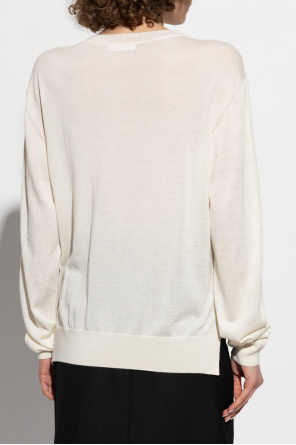 JIL SANDER Sweater with side slits