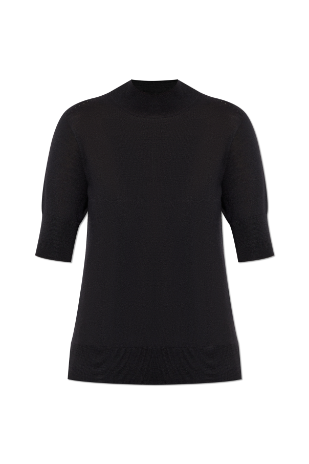 Top with stand-up collar od JIL SANDER