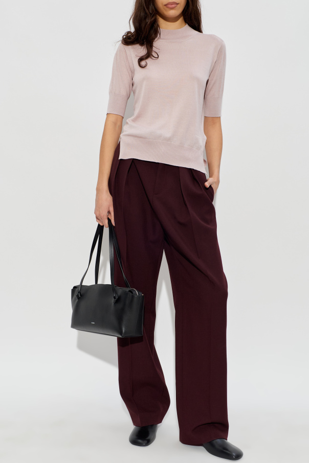 JIL SANDER Top con abertura lateral