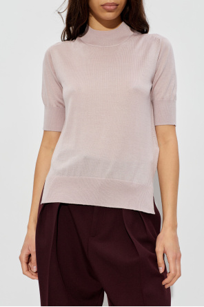 JIL SANDER Top con abertura lateral