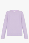 JIL SANDER PURPLE Cotton sweater