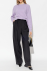 JIL SANDER PURPLE Cotton sweater
