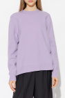 JIL SANDER PURPLE Cotton sweater