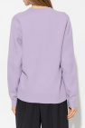 JIL SANDER PURPLE Cotton sweater