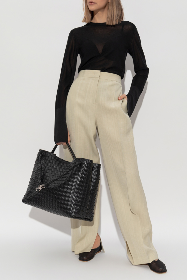 JIL SANDER Suéter con cuello redondo