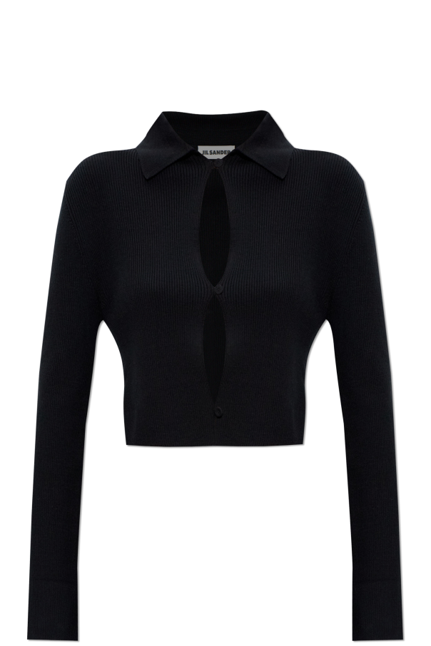 Wool cardigan od JIL SANDER