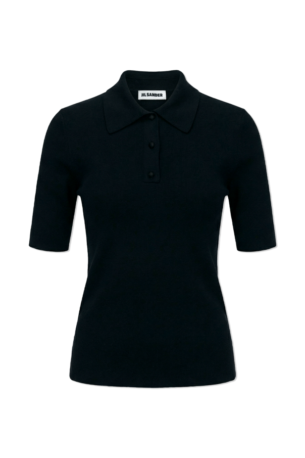 JIL SANDER Wełniane polo