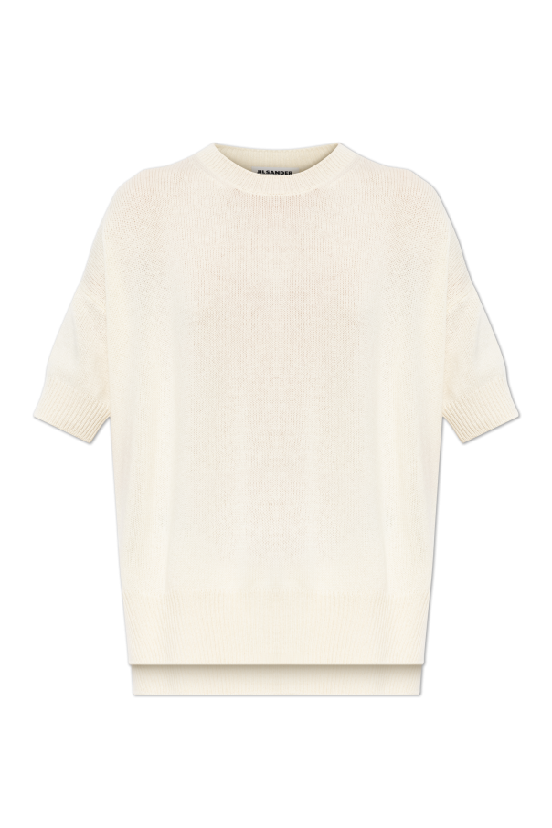 Loose-fit cashmere top od JIL SANDER
