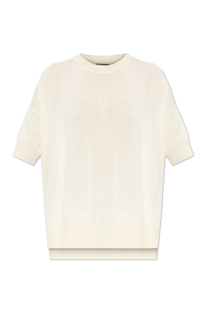 Loose-fit cashmere top
