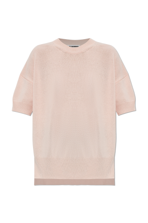 Top de cachemir de corte holgado