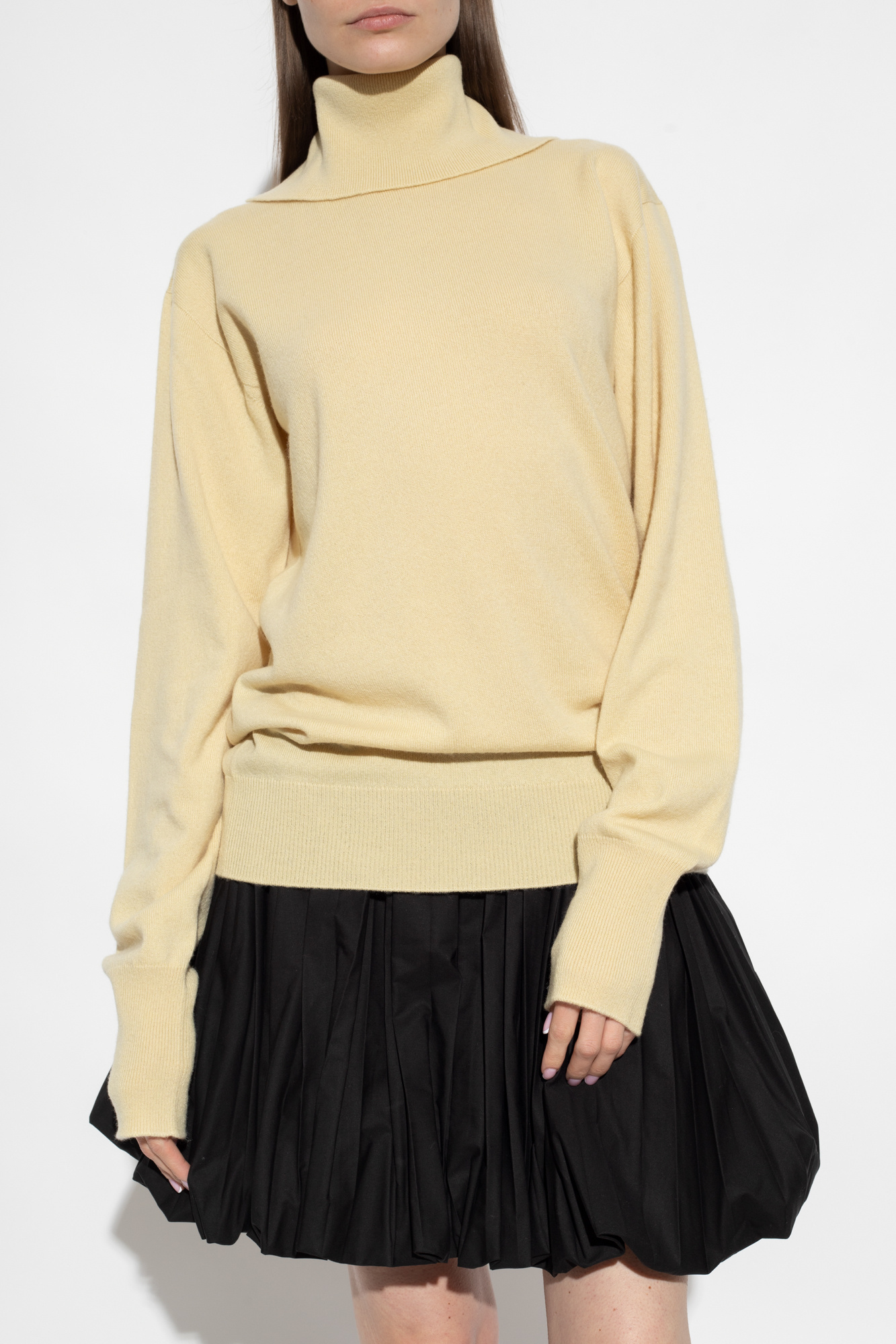 JIL SANDER Cashmere turtleneck sweater