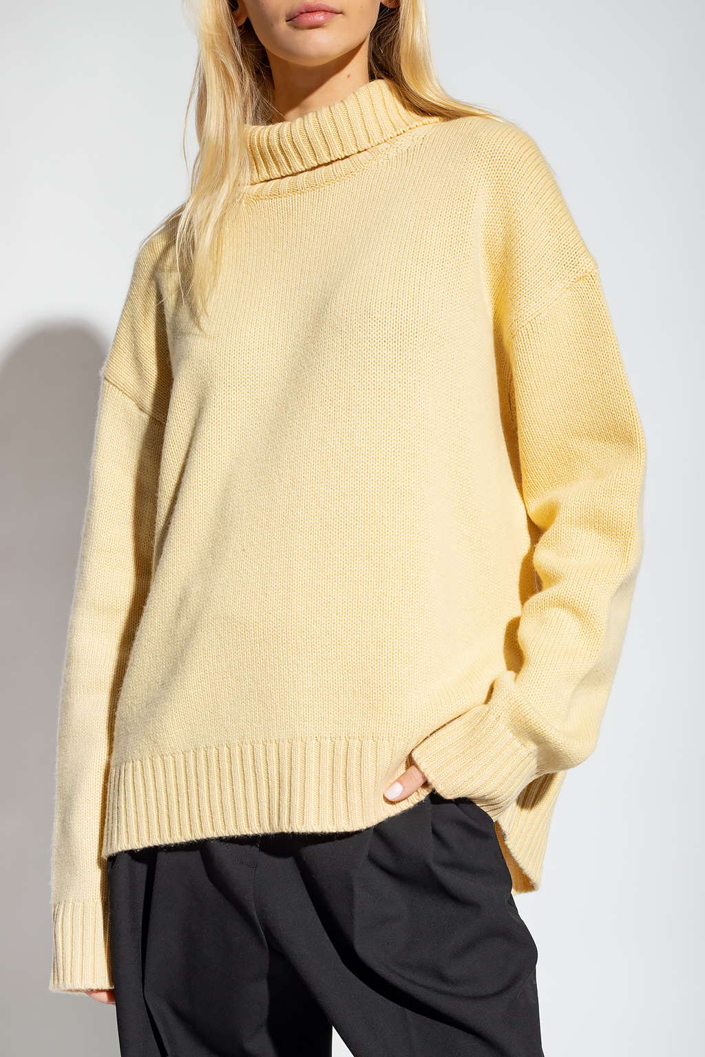 JIL SANDER Cashmere turtleneck sweater