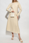 JIL SANDER cream Wool sweater