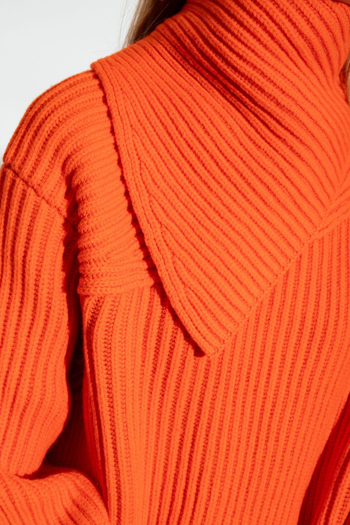 JIL SANDER Wool turtleneck sweater