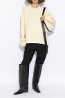 JIL SANDER cream Wool sweater by JIL SANDER