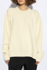 JIL SANDER cream Wool sweater by JIL SANDER