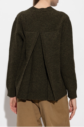JIL SANDER Wełniany sweter typu `oversize`