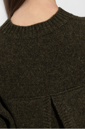 JIL SANDER Wełniany sweter typu `oversize`