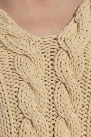 JIL SANDER Jersey de lana con punto decorativo