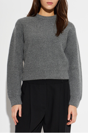 JIL SANDER Wool sweater with a crew neck