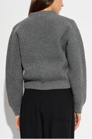 JIL SANDER Wool sweater with a crew neck