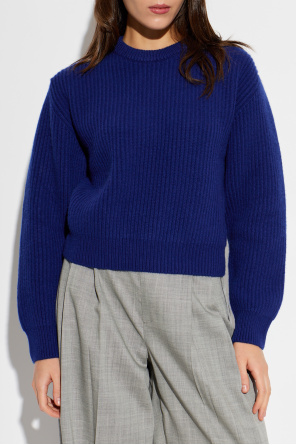 JIL SANDER Wool sweater with a crew neck