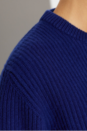 JIL SANDER Wool sweater with a crew neck