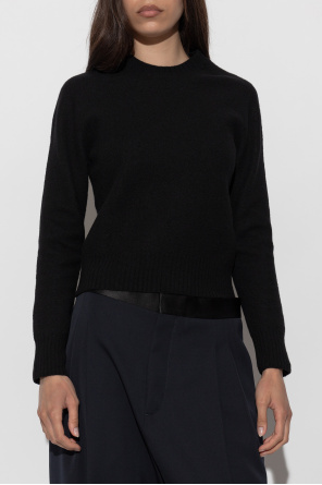 JIL SANDER Jersey de lana con cuello redondo