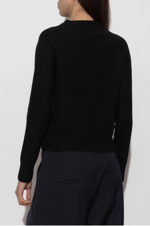 JIL SANDER Jersey de lana con cuello redondo