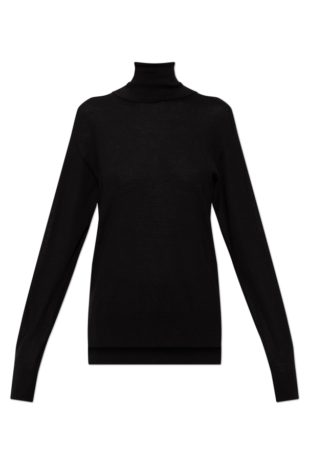 Turtleneck with side slits od JIL SANDER