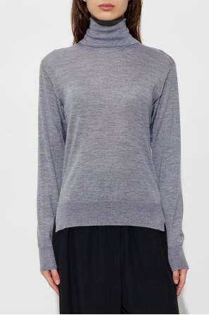 JIL SANDER Sweater with a stand-up collar