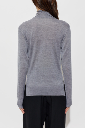 JIL SANDER Sweater with a stand-up collar