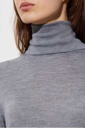 JIL SANDER Sweater with a stand-up collar