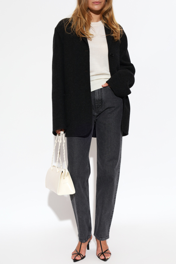 JIL SANDER Pullover mit Seitenschlitz