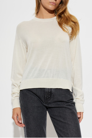 JIL SANDER Pullover mit Seitenschlitz