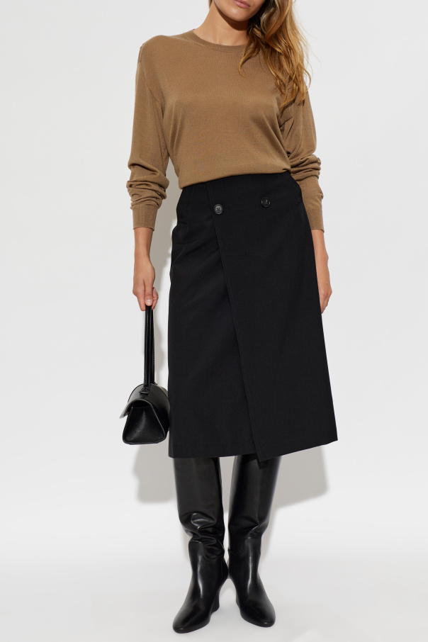 JIL SANDER Sweater with side slits