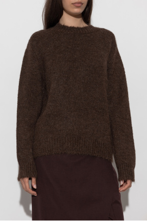 JIL SANDER Jersey de lana con cuello redondo