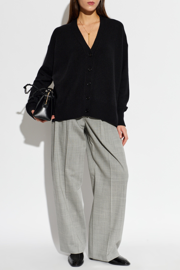 JIL SANDER Oversized cashmere cardigan