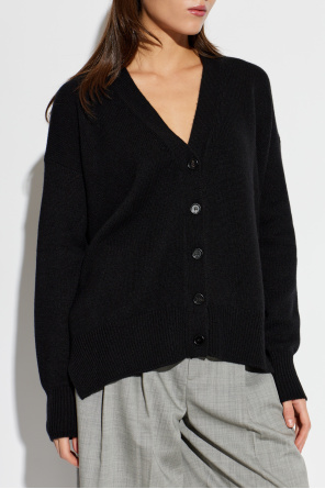 JIL SANDER Oversized cashmere cardigan