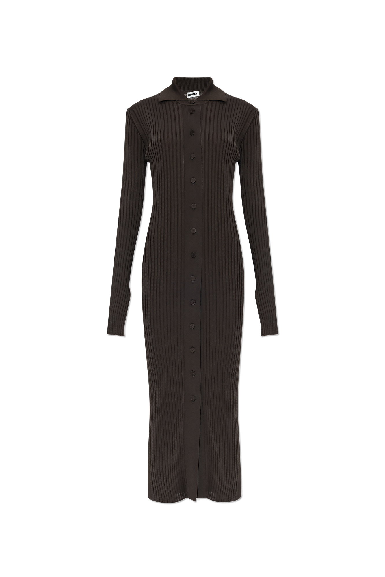 JIL SANDER Ribbed dress