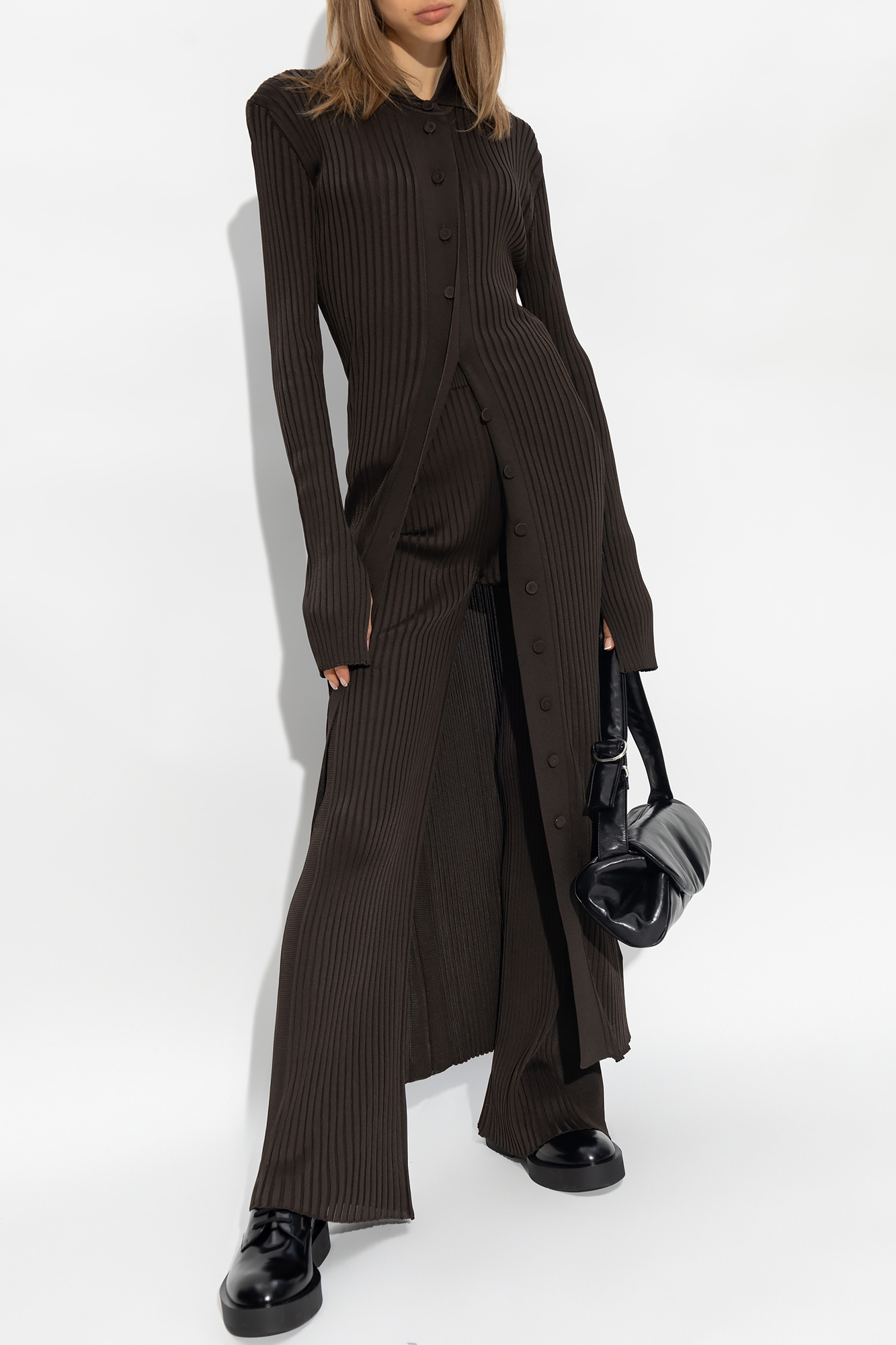 JIL SANDER Ribbed dress