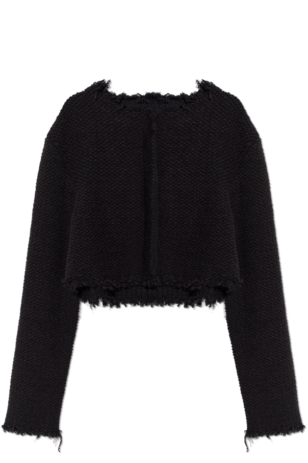 JIL SANDER Krótki kardigan