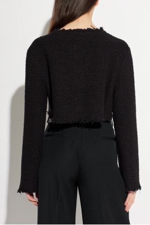 JIL SANDER Krótki kardigan