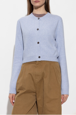 JIL SANDER Wełniany kardigan